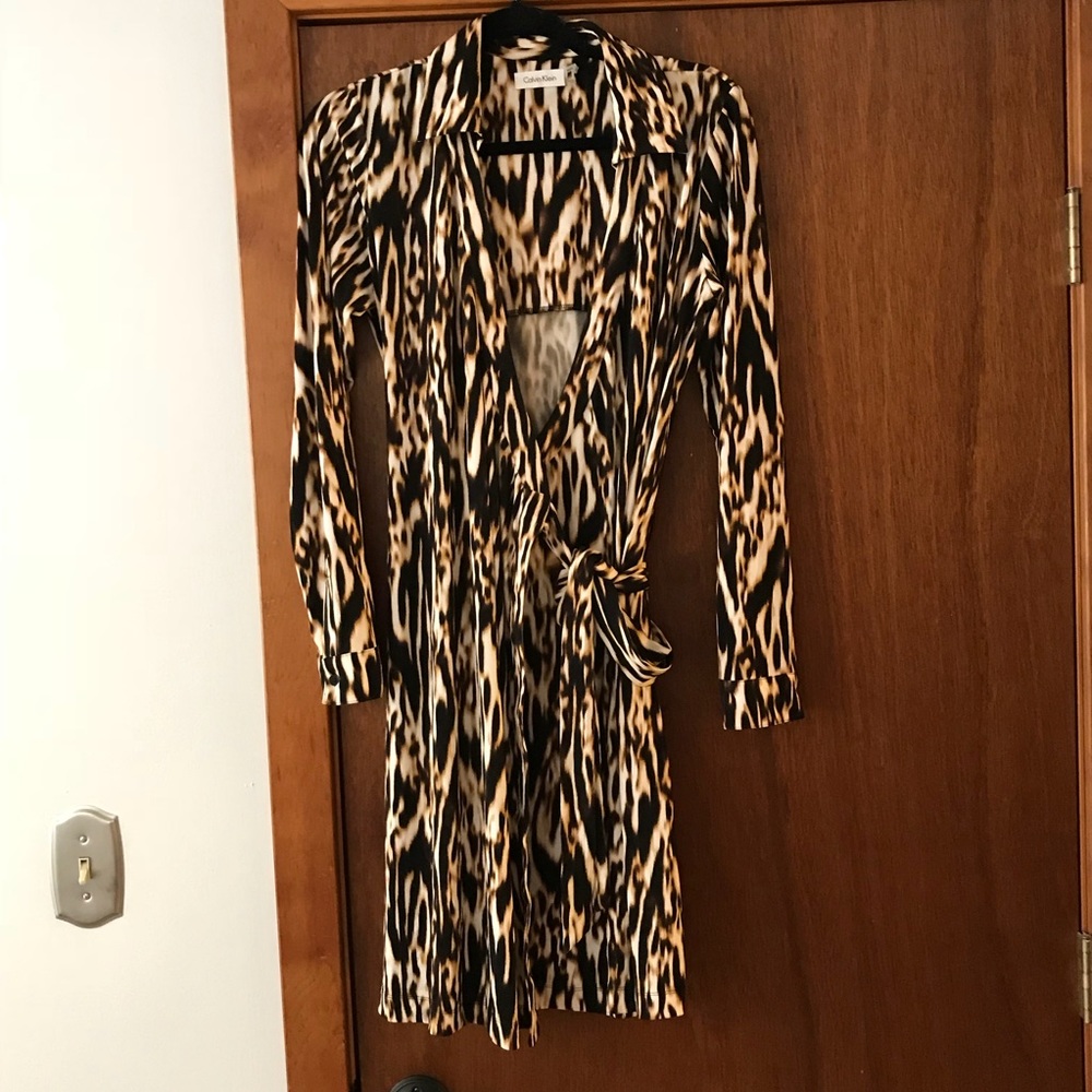 Calvin Klein Wrap Dress Size 10